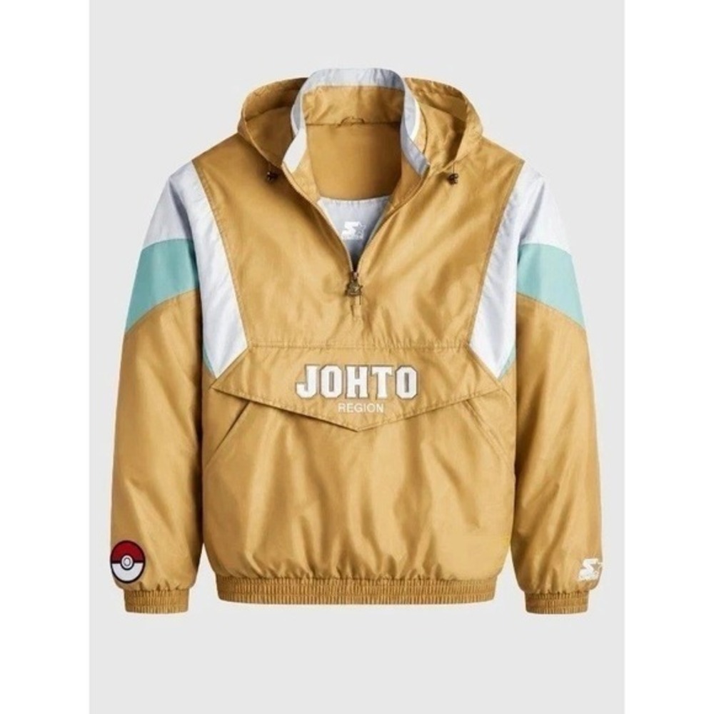 Pokémon Starter Johto Region Pullover Jacket Adult L Large NWT Target Exclusive